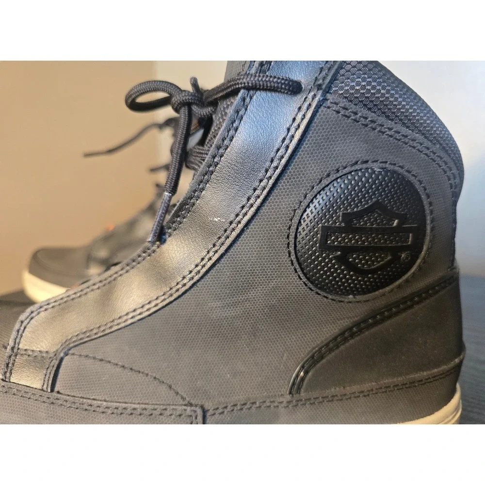 Harley Davidson women's Vardon black waterproof riding sneakers